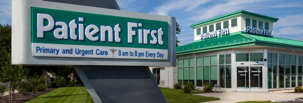 Banner of Patient First company